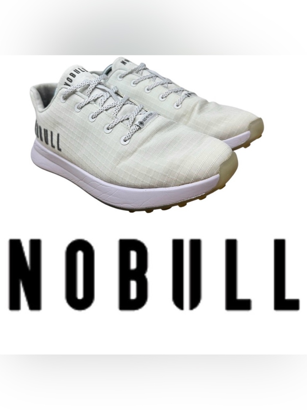 NOBULL Mens Rip Stop Golf Shoe Gore Tex Spikekess